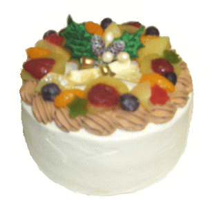 クリスマスケーキ(豆乳ホイップ&カカオクリーム) クリスマスケーキ(豆乳ホイップ&カカオクリーム)